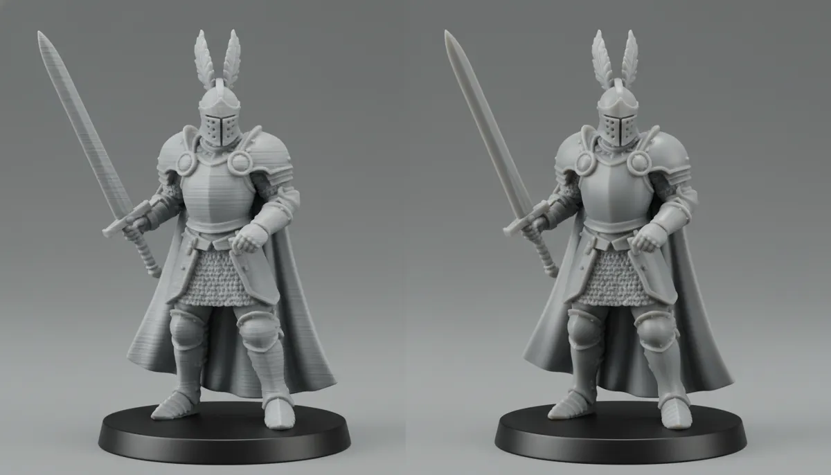 28mm Minyatürlerde Detay Sanatı: PLA mı Reçine mi Tercih Etmeli?