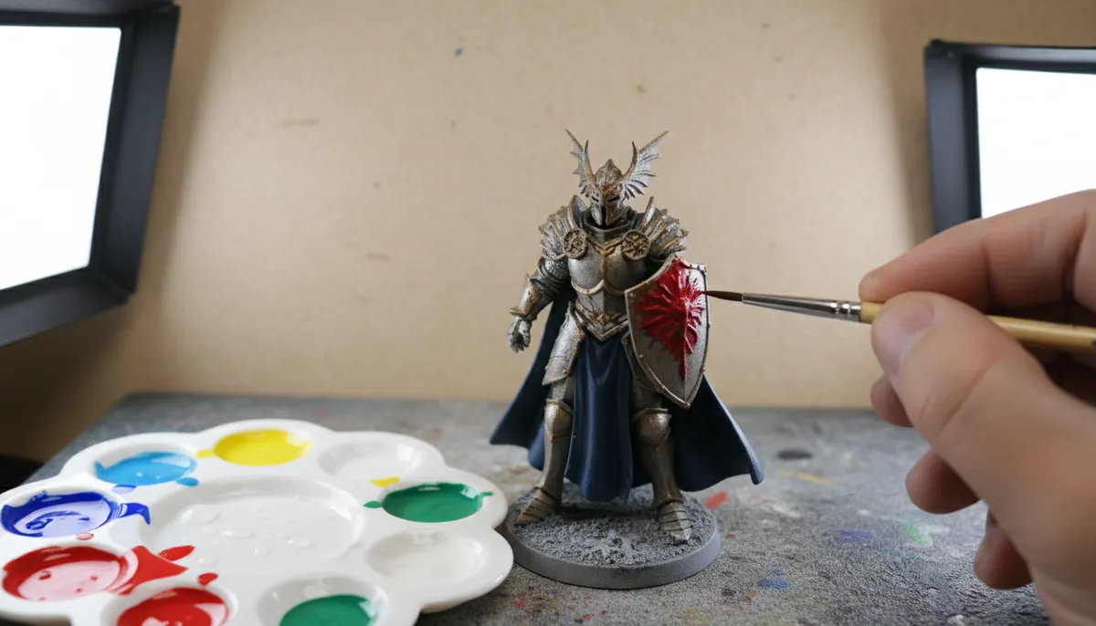 Akrilik Figür Boyamada Devrim: Islak Palet Kullanmanın Vazgeçilmez Avantajları