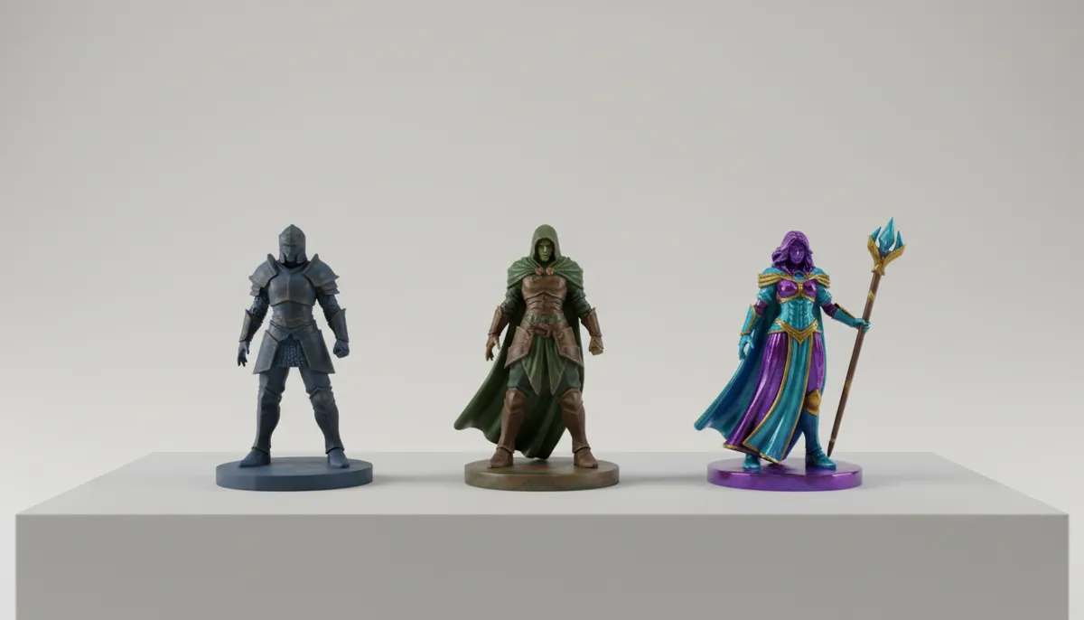 Boyalı Figürler İçin Mükemmel Koruma: Mat, Yarı-Mat ve Parlak Vernik Seçim Rehberi