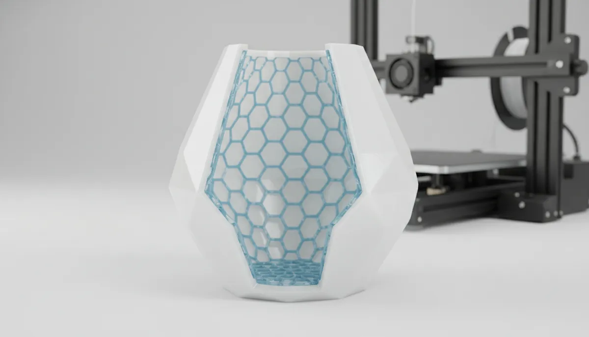 Büyük Dekoratif Objelerde Zaman Tasarrufu: Akıllı Dolgu (Infill) Ayarları Rehberi