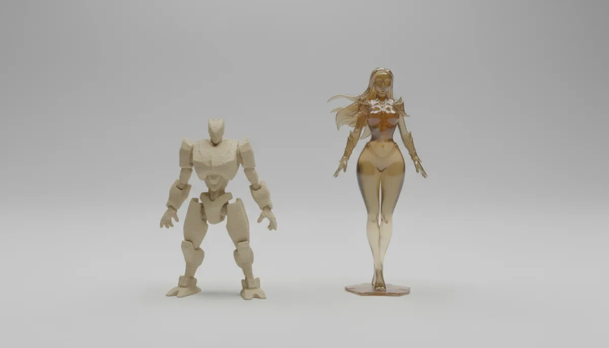 Figür Üretiminde PLA mı Reçine mi? Maliyet ve Performans Karşılaştırması