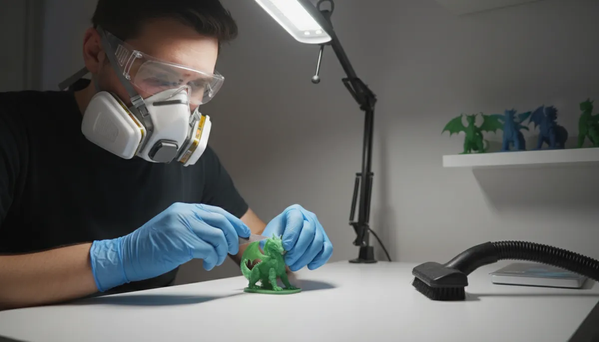 Reçine Baskılarını Zımparalarken Sağlığınızı Korumak: En Kapsamlı Rehber