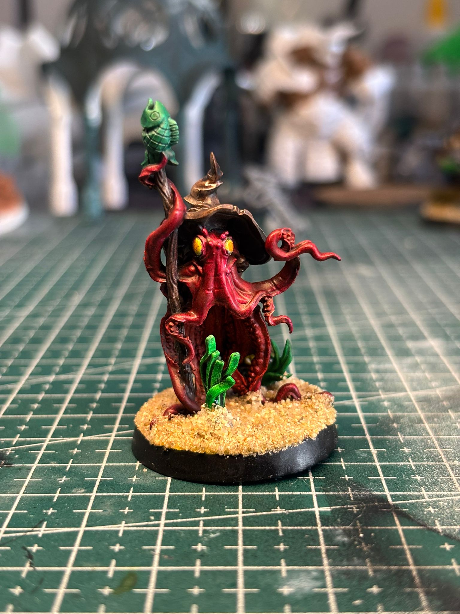 Octomancer — Reçine 3D baskı figür | Prupp Design